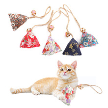 宠物用品日式香包创意拼花猫薄荷包毛绒猫玩具可挂猫爬架猫咪玩具