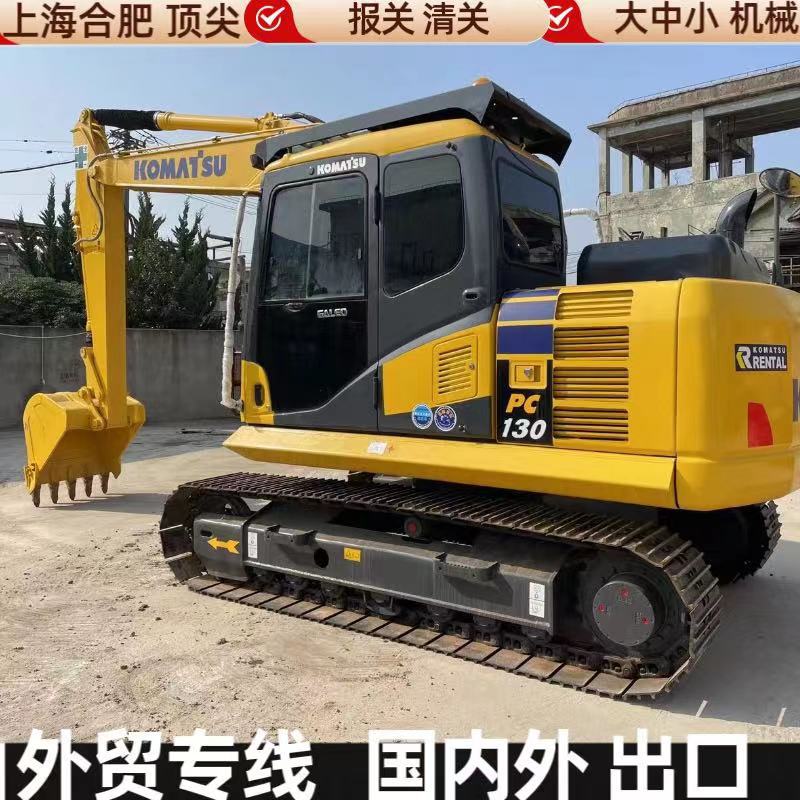 Excavadora Komatsu 120 usada PC130 máquina de gancho importada para la venta en el extranjero de China
