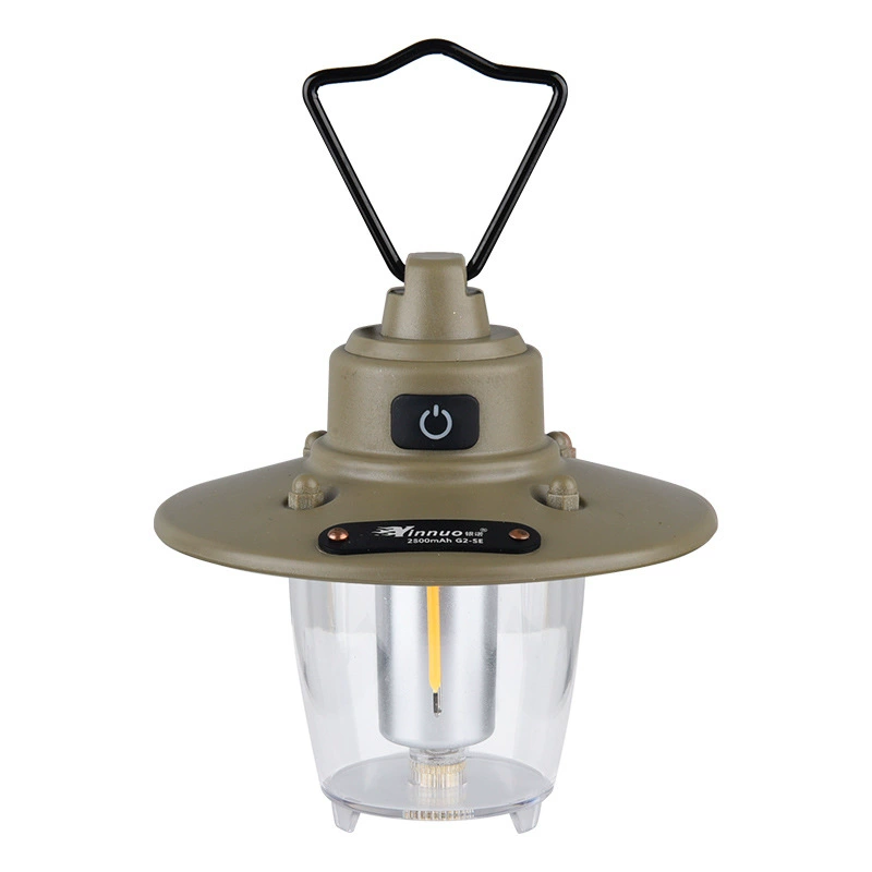 camping lantern Yinnuo G2 SE, retro LED camping light, 1500/2800 mAh options with tactical bracket
