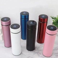 Smart Insulated Cup, 304 Stainless Steel Cup, Portable Car Water Cup, Business Office Cup with Temperature Display, Gift