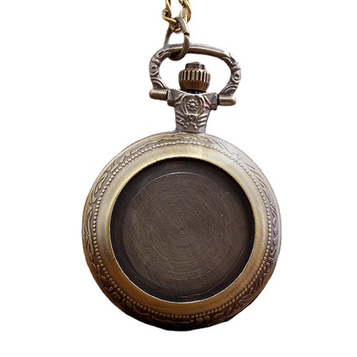 Medium picture retro pocket watch DIY creative accessories pocket watch necklace watch student retro pocket watch factory direct sale