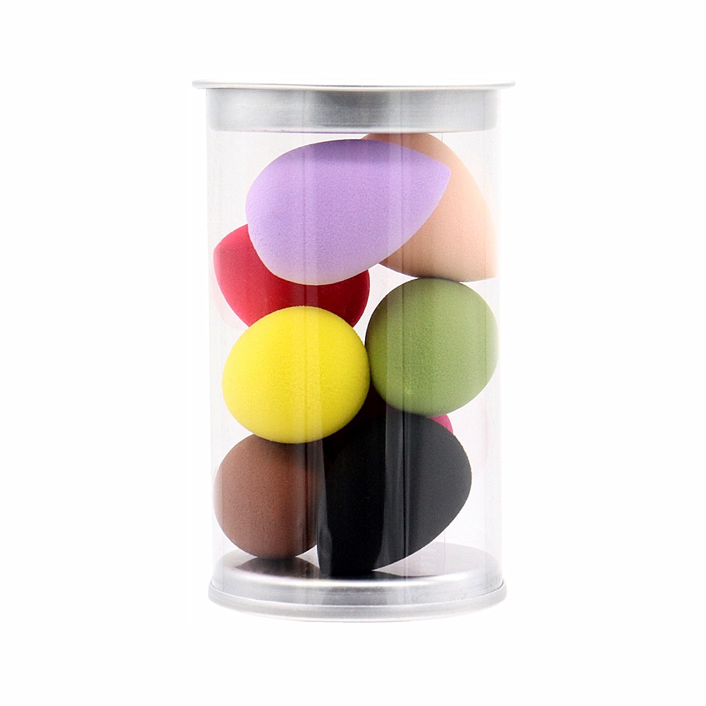 Fashion Solid Color Hydrophilic Non-latex Cosmetic Egg 1 Set display picture 3