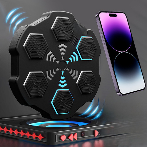 Cross-border best-selling smart music punching bag home punching target wall-mounted target fitness punching training equipment