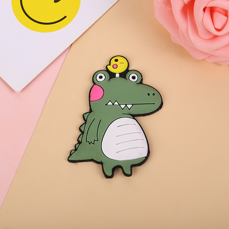Charm per borsa in gomma morbida con patch cartoon carini_voghion.com