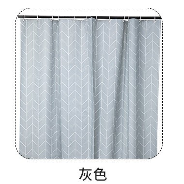 [Opcional] Cortina de ducha de baño, juego de cortina de ducha de baño gruesa, impermeable, a prueba de moho, cortina de partición, cortina colgante