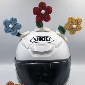 Motorcycle Helmet Decoration Swaying Sunflower Electric Car Ski Helmet Ears
