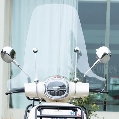 Suitable for Hld150 Motorcycle Motorcycle front windshield - large-windshield-four-colors-optional