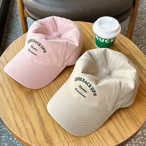 Street Fashion Baseball Cap Pure Cotton High-Quality Brimmed Duckbill Cap Spring and Summer Sunshade Breathable Soft Top Hat for Men and Women