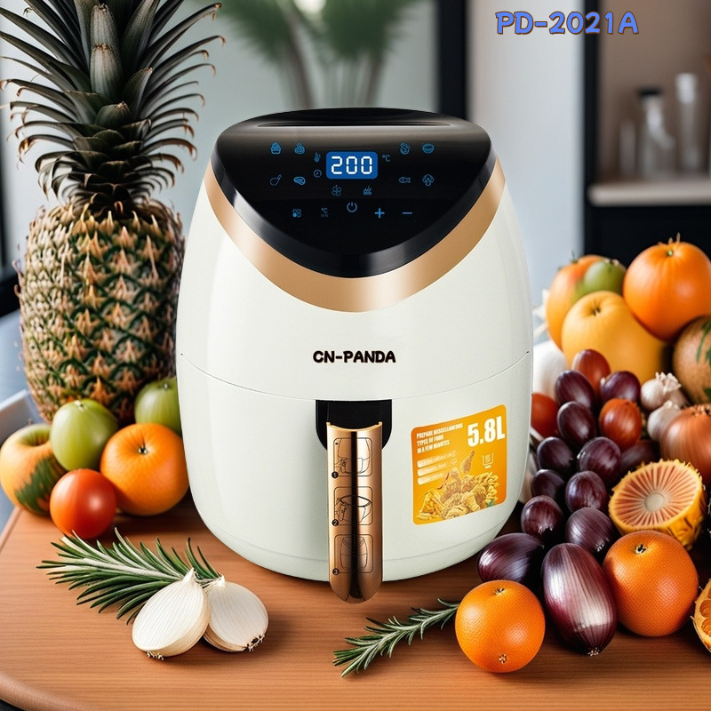 European and American Air Fryer Household Large-Capacity Multi-Functional Smart French Fries Automatic Fryer