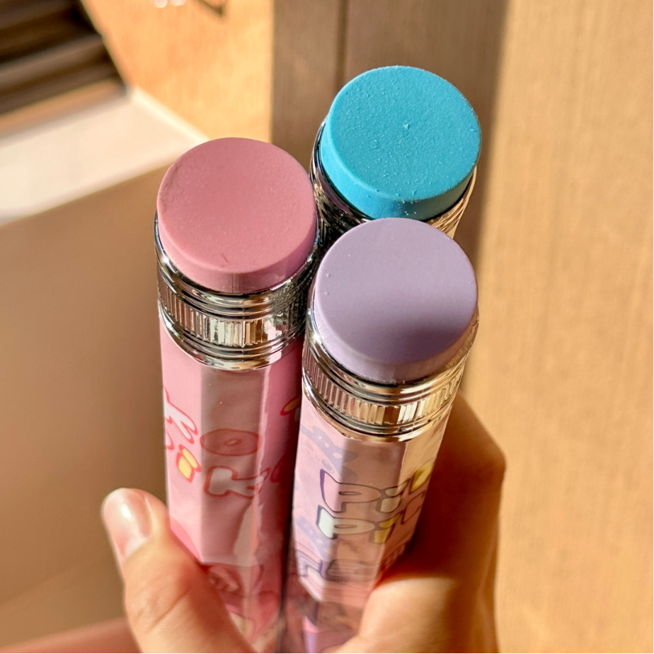 Nuevos productos de lápiz de conejo de piel de tamaño súper grande lindos lápiz de dibujos animados lápiz gigante lápiz de tela grande lápiz