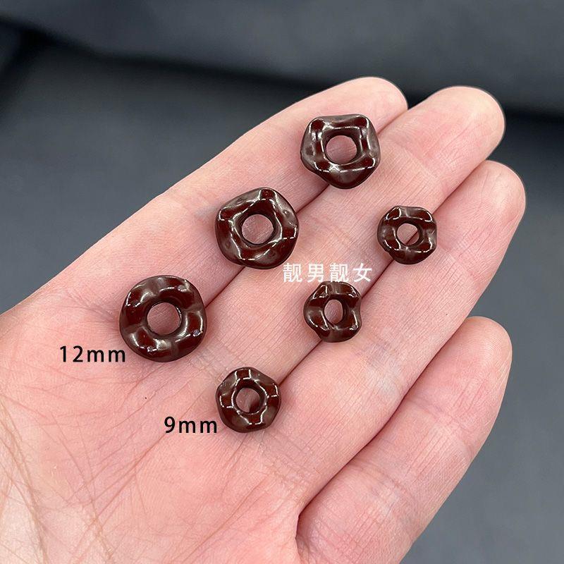 Ondas de laple falda anillo acrílico diy pulsera de cuentas hecha a mano cadena de accesorios accesorios