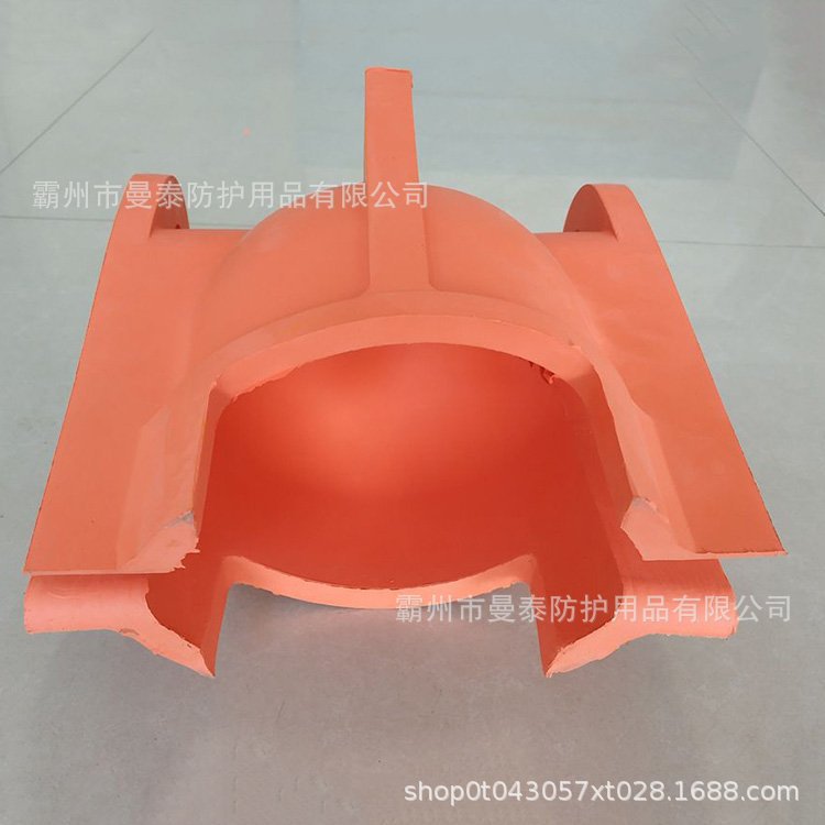 绝缘子遮蔽罩UH橘红针形瓷瓶绝缘罩带电作业软质绝缘子适配防护罩