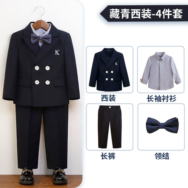 Jacket, set, shirt, trousers, bow tie, 4 pieces