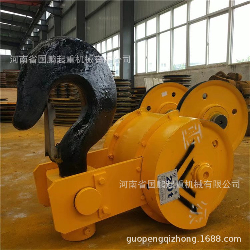 5吨-50吨半封闭全封闭双梁行车起重吊钩组欧式吊钩组