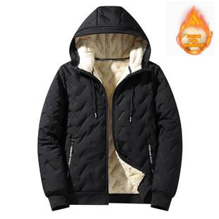 Z 15127 Winter Fleece Hooded Cotton Jacket �ӽq�Bñ�޷�