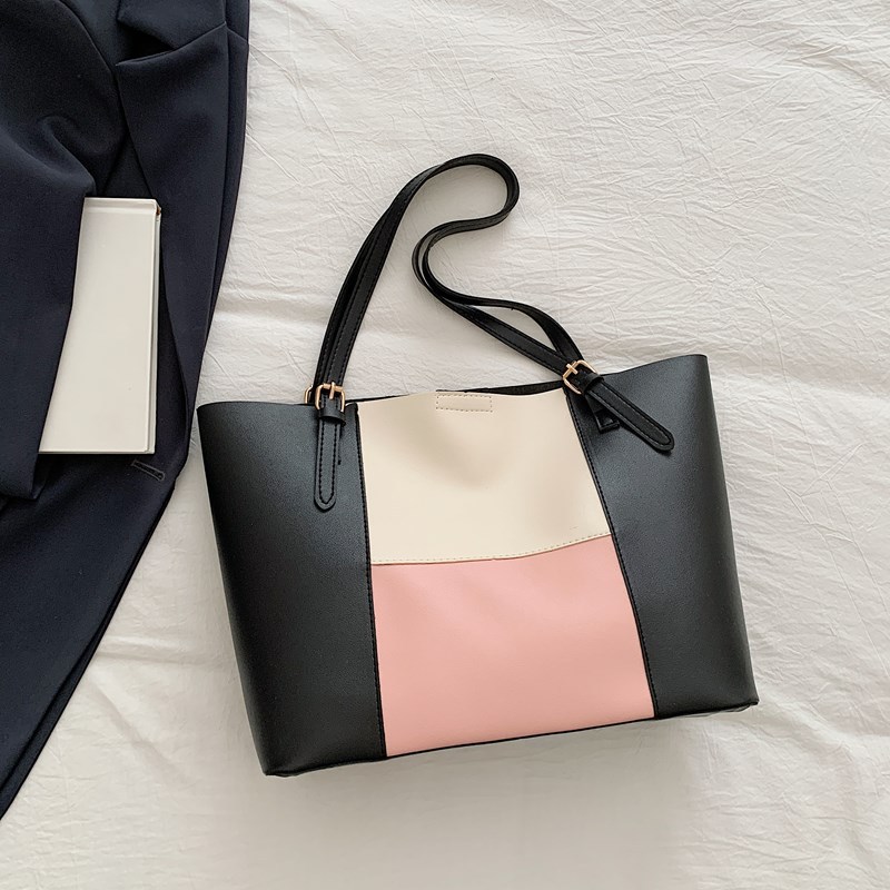 Bolso de cercanías atmosférico para mujer, estilo occidental de gran capacidad 2025 verano nuevo estilo retro simple bolso portátil de un solo hombro para mujer