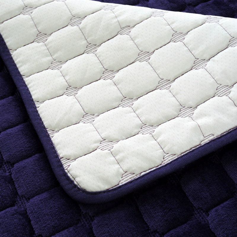 Flannel Plush Sofa Cover, Increased Thickness Non-Slip, Cushion & Pillowcase Options, 70–110 cm