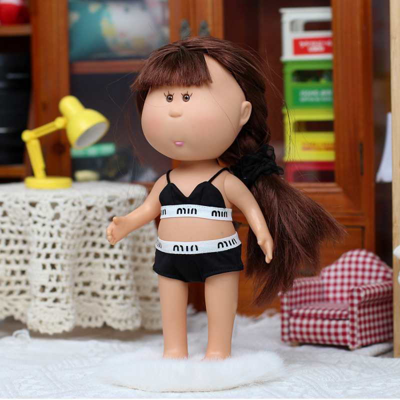 24cm Spanish Potato Doll Clothes, Fashionable Trendy Brand Underwear, Vinyl Potato Doll Mia, Doll Clothes