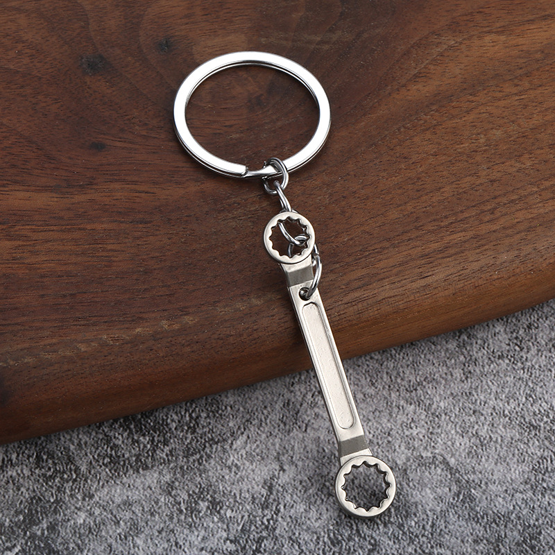 3dシミュレーションツールキーホルダー創意ツールキーホルダー金属実用小ギフトレンチツールキーホルダー