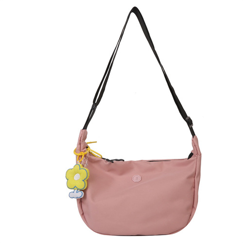 Large capacity casual bag  small fresh and stylish single shoulder crossbody bag this year's popular fashion small bag women's bag trend