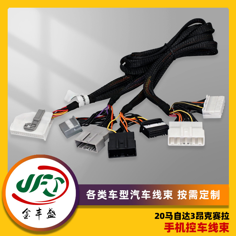 Customized Various New Energy Vehicle Wiring Harnesss, Mobile Phone Control Wiring Harness, Full Vehicle Wiring Harness