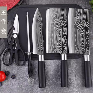 Spot manufacturers sell Damascus Democratic German kitchen knife set laser sliced knife cut bone knife
