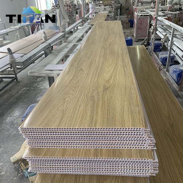 25cm 2,8 kg de plástico cuarto de baño panel de decoración de interiores techo de pvc