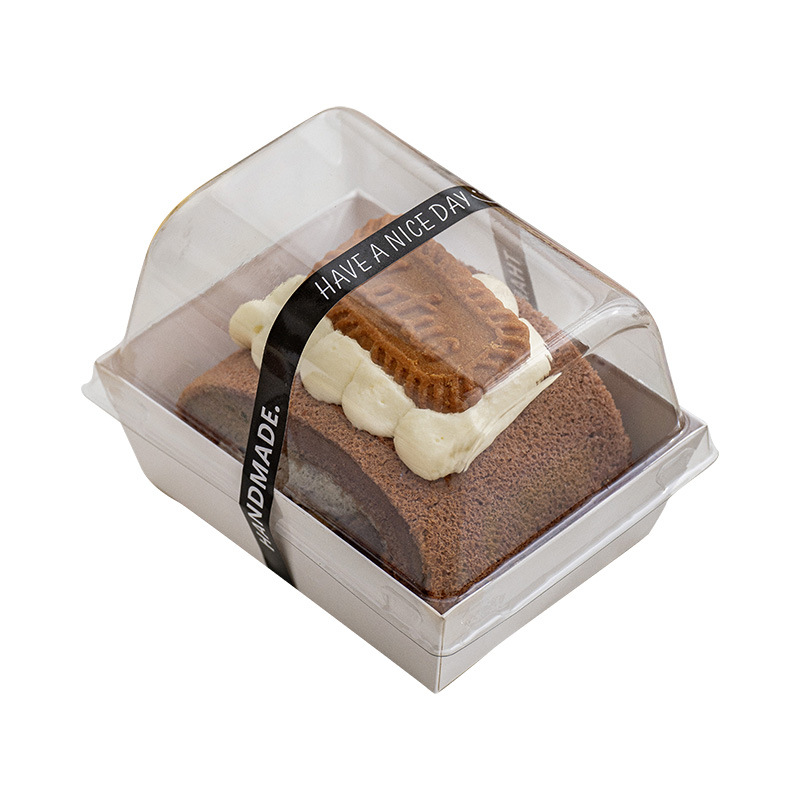 Quilt Roll Packing Box Net Celebrated Cake Roll Towel Roll Box Mu Si Cut Dessert Box Cut Cake Packaging Box