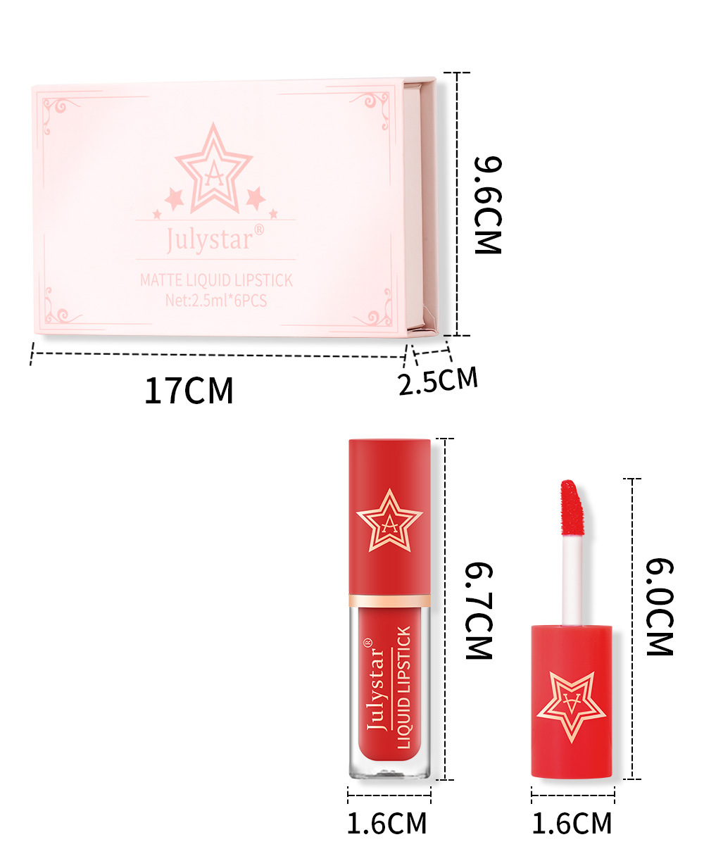 Cross-border makeup lip and cheek dual-use matte lip gloss set, natural, long-lasting, non-fading, non-stick to cups, matte lipstick wholesale Application Scenario