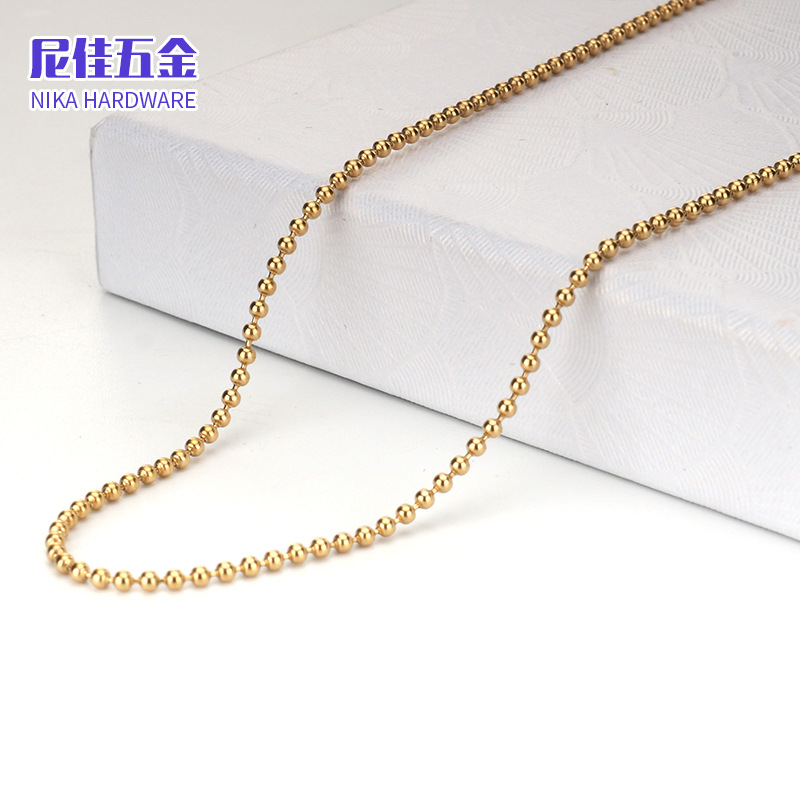 Collar femenino de acero inoxidable 316, cadena de labios minimalista, estilo moderno y versátil