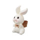 Rabbit Paradise Micro Landscape Ornaments Cute Cartoon Animals Carrot Rabbit House Gardening Resin Accessories Crafts