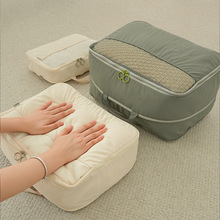 棉道出差旅游收纳袋衣服行李箱收纳包衣物内衣分装袋旅行箱整理袋