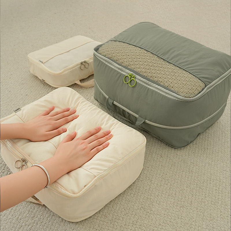 棉道出差旅游收纳袋衣服行李箱收纳包衣物内衣分装袋旅行箱整理袋