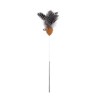 Rotating toy, steel wire, maple leaf, cat, pet