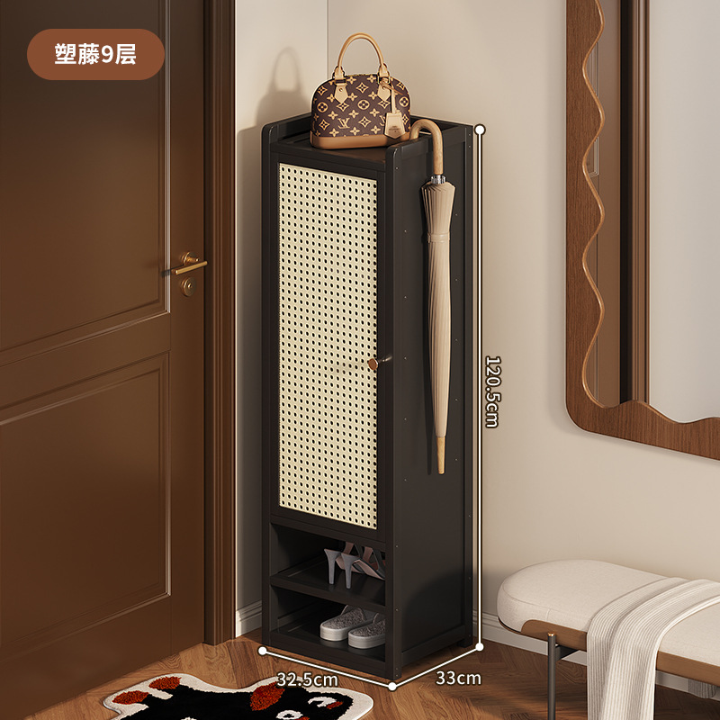 9겹 플라스틱 등나무-검정색 F260