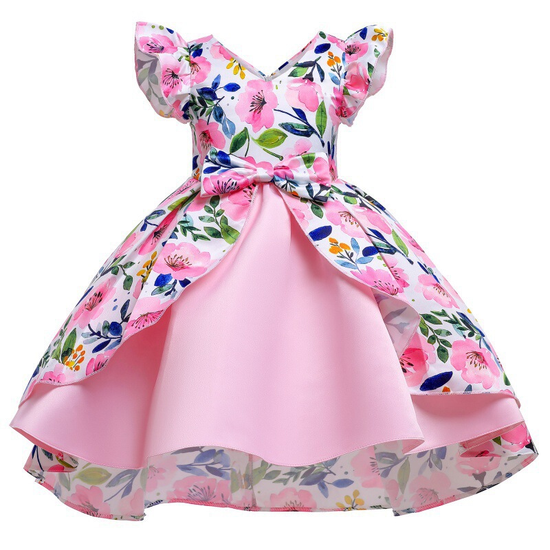夏のキッズドレス服女の子子供パーティードレス|undefined