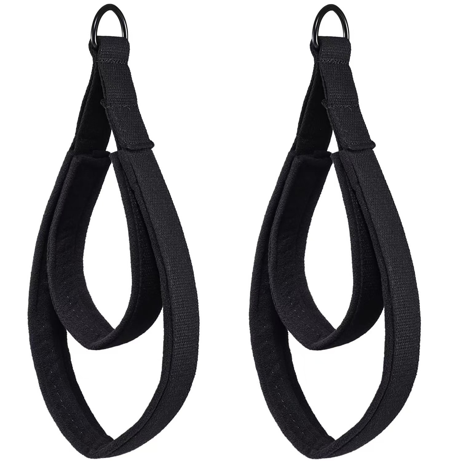 Cross-border best-selling Pilates accessories: foot straps, yoga handle parts, core training yoga bed foot pedals, cotton double loop straps
