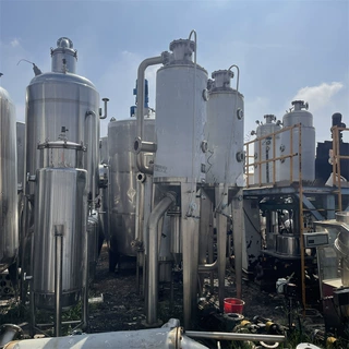 加工定制立式液体蒸发器 工业换热降温设备 三效蒸发器