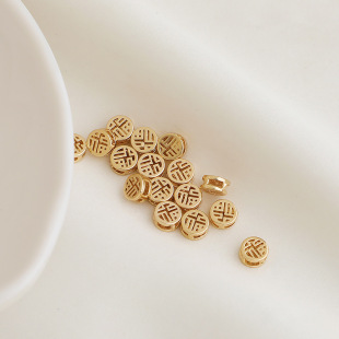 14K����ɫ�U���p�渣�ָ��� �A�θ��D�\���龎�K���� diy���Ʒ