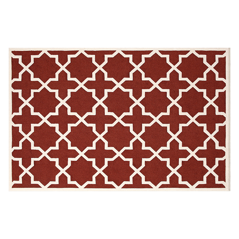 Fábrica de fuente alfombra de alta gama de sala de estar lana doméstica estudio dormitorio mantas de cama resistente a la suciedad fácil de cuidar personalizado