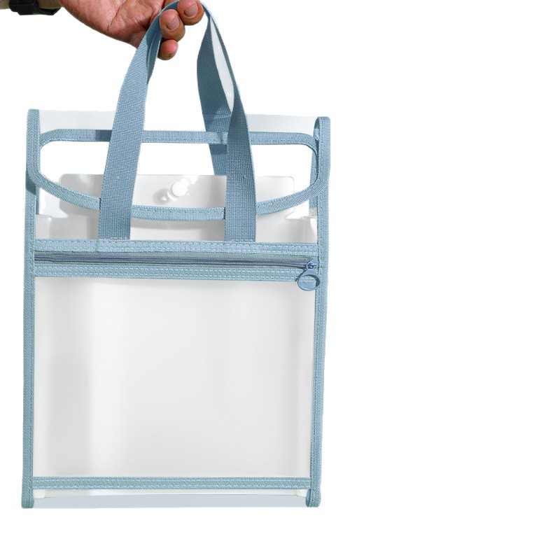 Bolsa portátil de órgano bolsa de libro bolsa de almacenamiento impermeable bolsa de archivos transparente fábrica de almacenamiento de libros al por mayor transfronterizo image 5