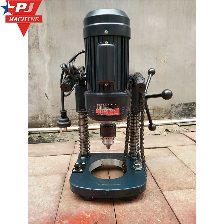 消防管道打孔机 电动液压钢板开孔钻 小型便携式金属管道钻眼机