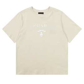 高版本 潮牌P家25ss新款 胸口烫画徽标印花圆领短袖OS版型日常INS