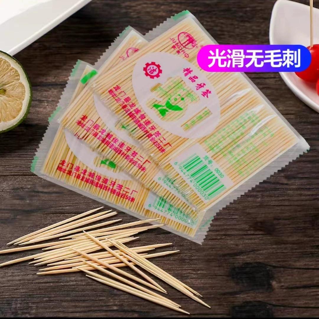 100 зубочистки/одна упаковка