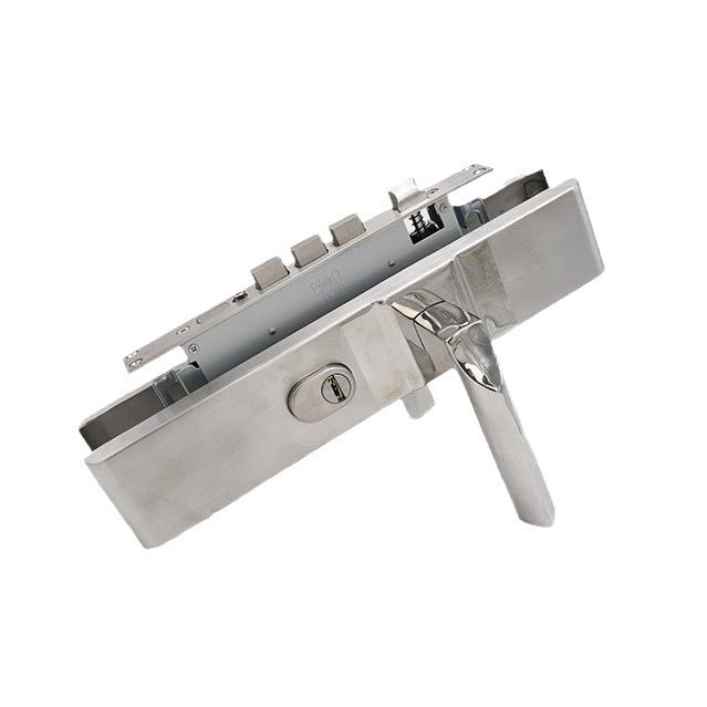 Lelang americano de lujo de acero inoxidable antirrobo cerradura de la puerta interior de madera cerradura de la puerta antibloqueo mudo dormitorio cerradura de la puerta