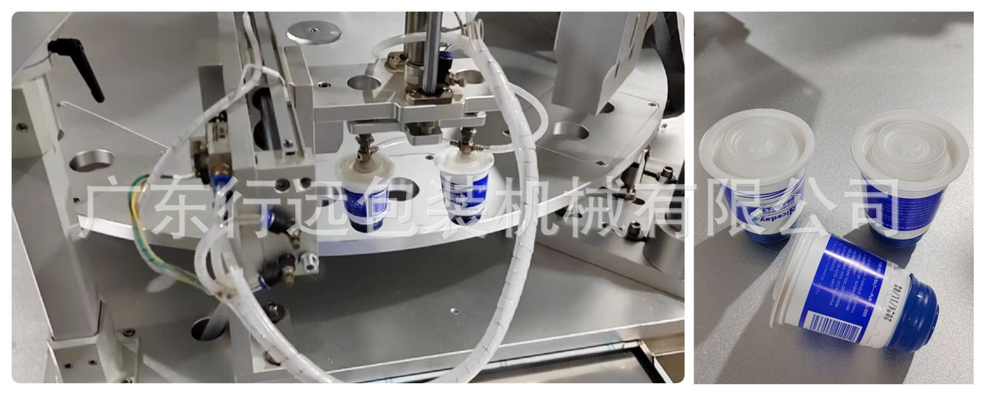 Pasta de luna de mediodía de otoño huevo crujiente cubierta cerradura máquina de sellado de caja fresca máquina de sellado de caja de embalaje automática para pasteles de frijoles verdes