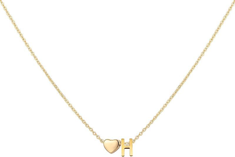 Collier pendentif cœur en acier titane avec 26 lettres anglaises, style transfrontalier, pour femme, style Niche Light Luxury_voghion.com