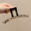 1# leopard print clip 13cm