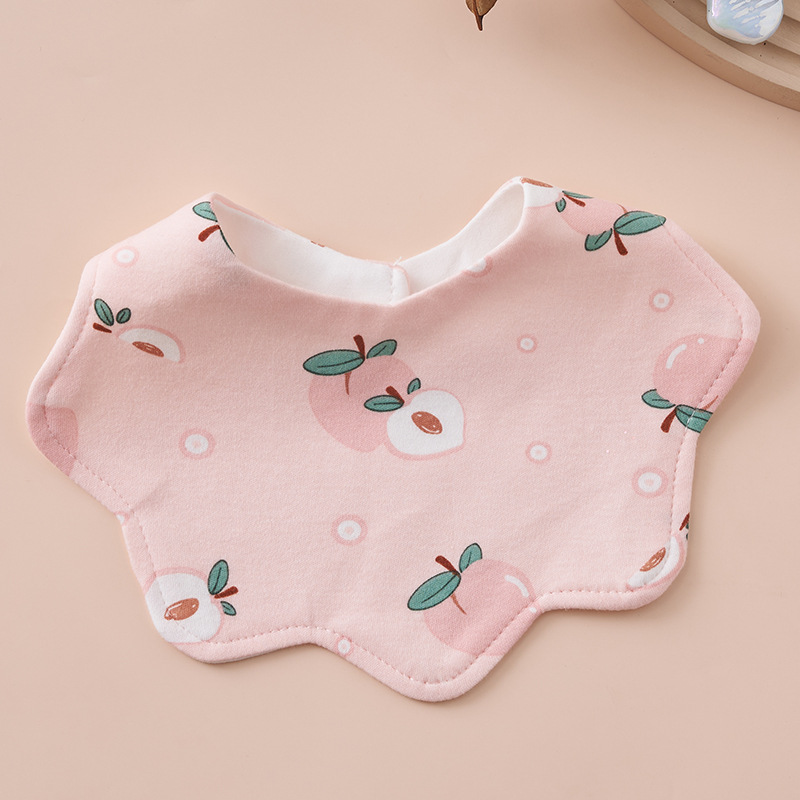 핑크 피치 [큰 꽃잎 턱받이]