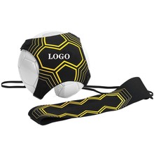 跨境新加强款足球训练颠球套排球训练颠球袋辅助器弹力回旋颠球带